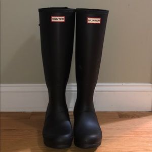 Hunter rain boots